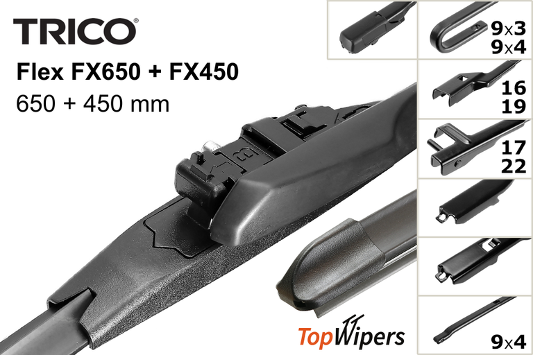 Trico Flex FX650 + Trico Flex FX450