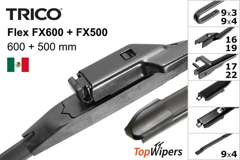 Trico Flex FX600 + Trico Flex FX500