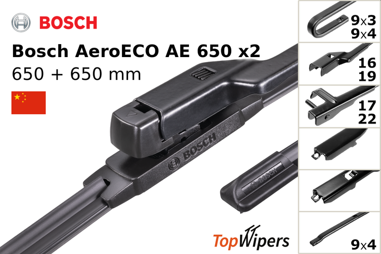 Bosch AeroECO AE 650 + Bosch AeroECO AE 650