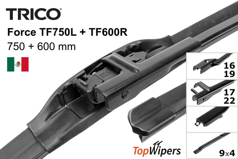 Trico Force TF750L + Trico Force TF600R