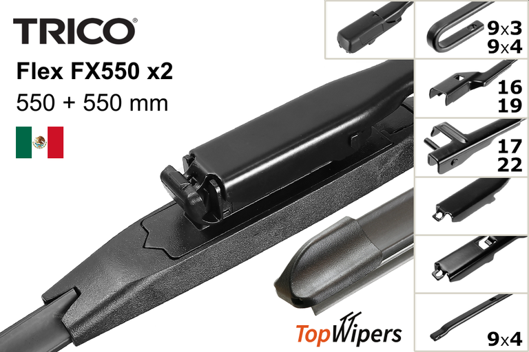 Trico Flex FX550 + Trico Flex FX550