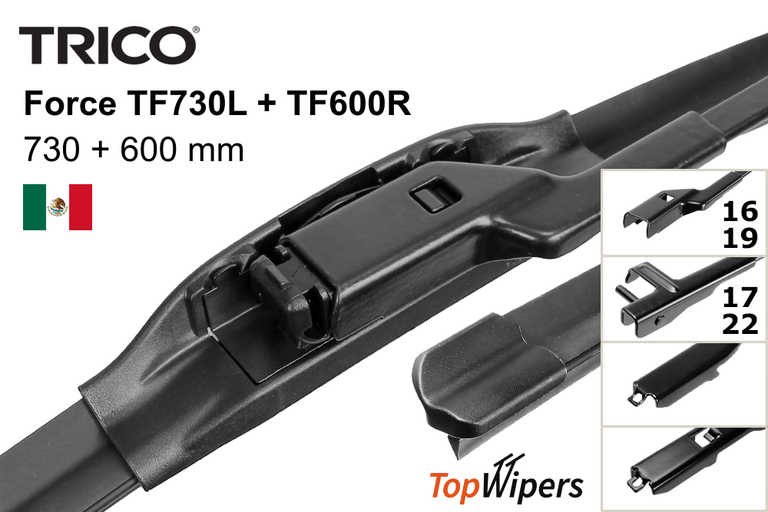 Trico Force TF730L + Trico Force TF600R