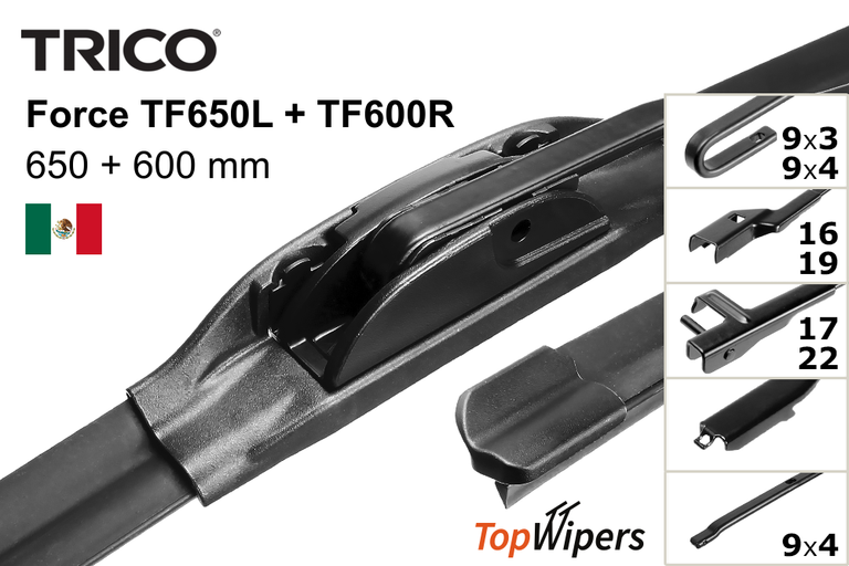 Trico Force TF650L + Trico Force TF600R