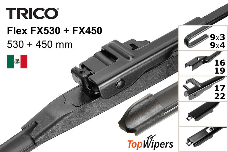 Trico Flex FX530 + Trico Flex FX450