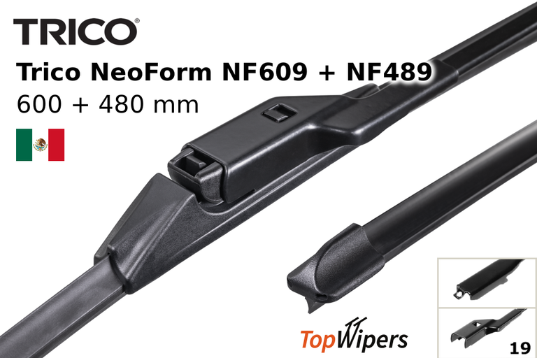 Trico NeoForm NF609 + Trico NeoForm NF489