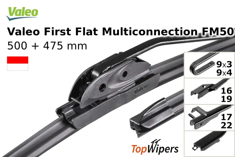 Valeo First Flat Multiconnection FM50 + Valeo First Flat Multiconnection FM47