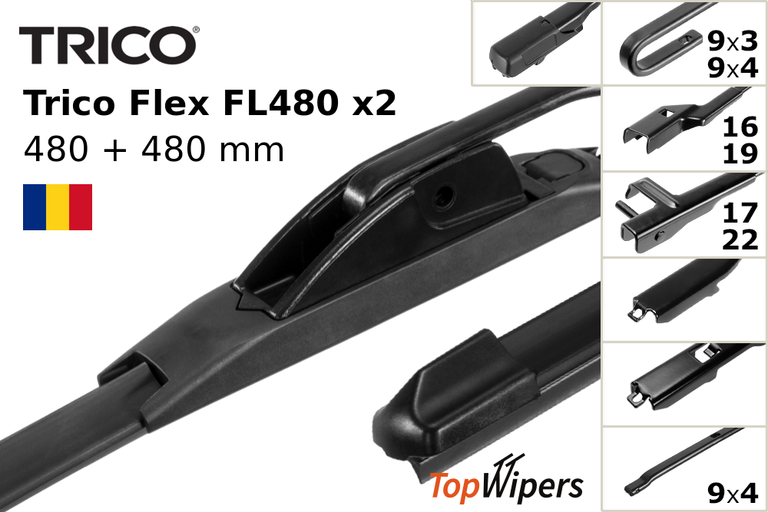 Trico Flex FL480 + Trico Flex FL480