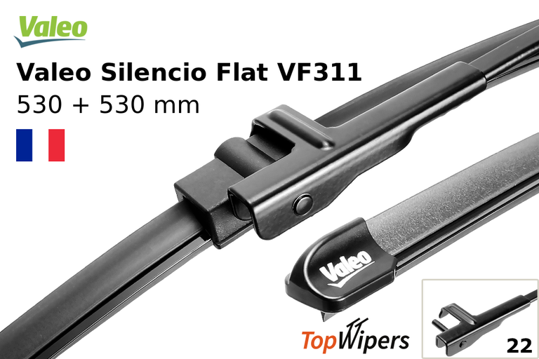 Valeo Silencio Flat VF311