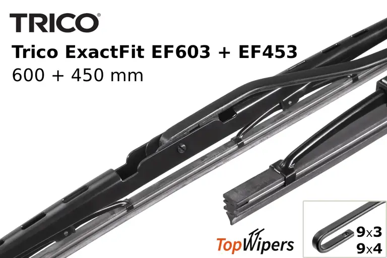 Trico ExactFit EF603 + Trico ExactFit EF453