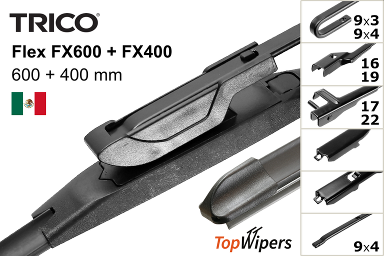 Trico Flex FX600 + Trico Flex FX400