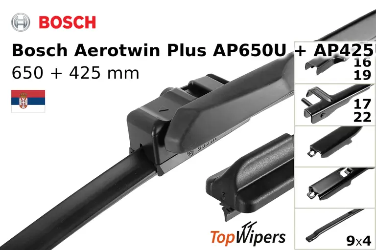 Bosch Aerotwin Plus AP650U + Bosch Aerotwin Plus AP425U
