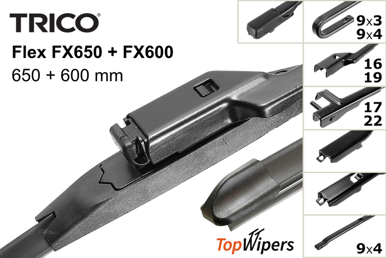 Trico Flex FX650 + Trico Flex FX600