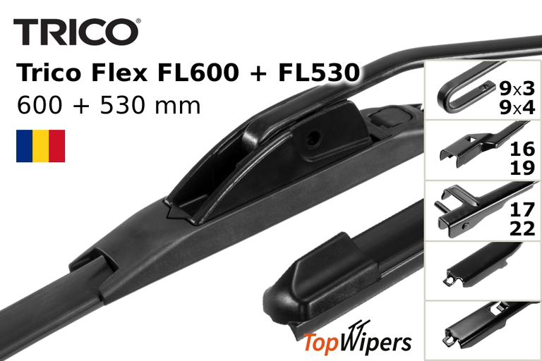 Trico Flex FL600 + Trico Flex FL530
