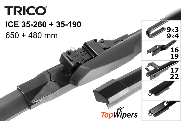 Trico ICE 35-260 + Trico ICE 35-190