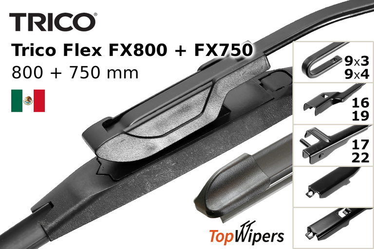 Trico Flex FX800 + Trico Flex FX750