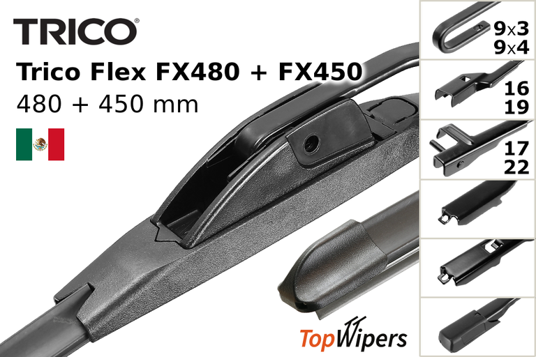 Trico Flex FX480 + Trico Flex FX450