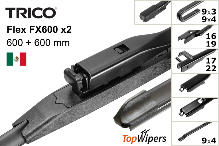 Trico Flex FX600 + Trico Flex FX600
