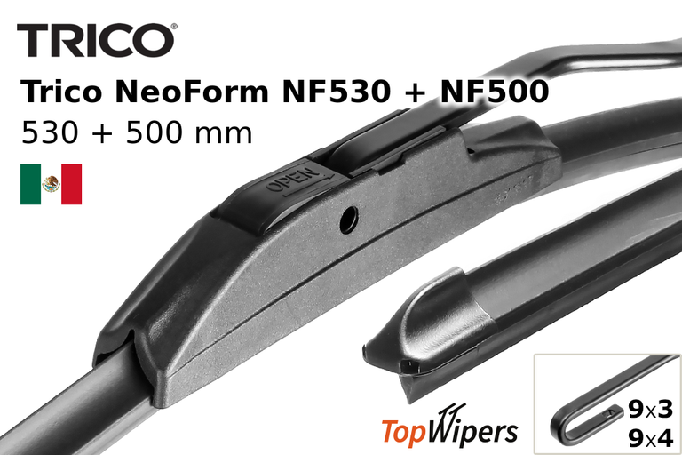 Trico NeoForm NF530 + Trico NeoForm NF500