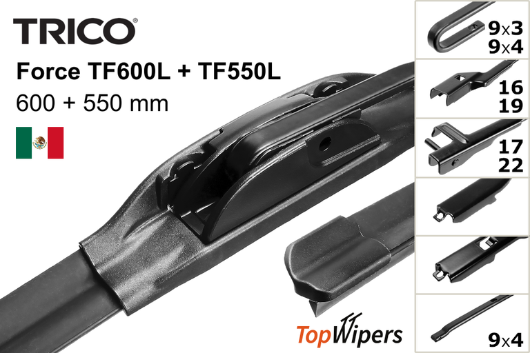 Trico Force TF600L + Trico Force TF550L