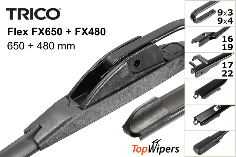 Trico Flex FX650 + Trico Flex FX480