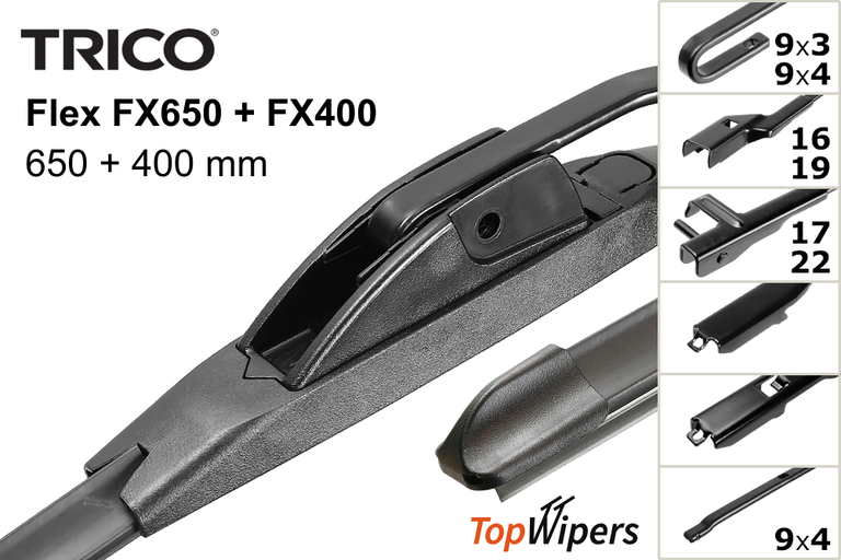 Trico Flex FX650 + Trico Flex FX400