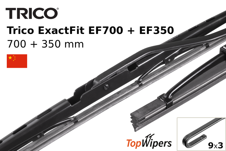 Trico ExactFit EF700 + Trico ExactFit EF350
