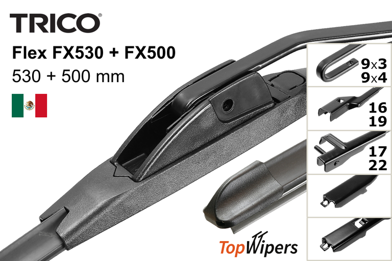 Trico Flex FX530 + Trico Flex FX500