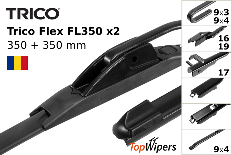 Trico Flex FL350 + Trico Flex FL350
