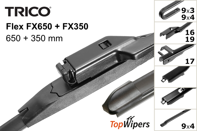Trico Flex FX650 + Trico Flex FX350