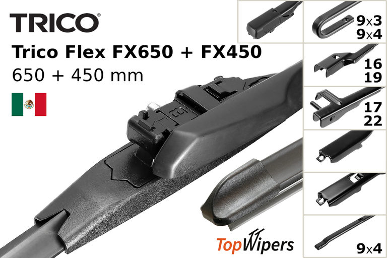 Trico Flex FX650 + Trico Flex FX450