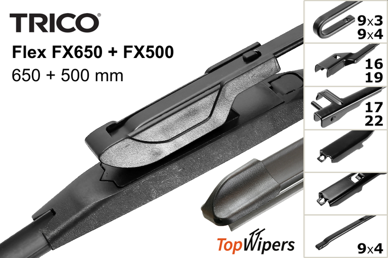 Trico Flex FX650 + Trico Flex FX500