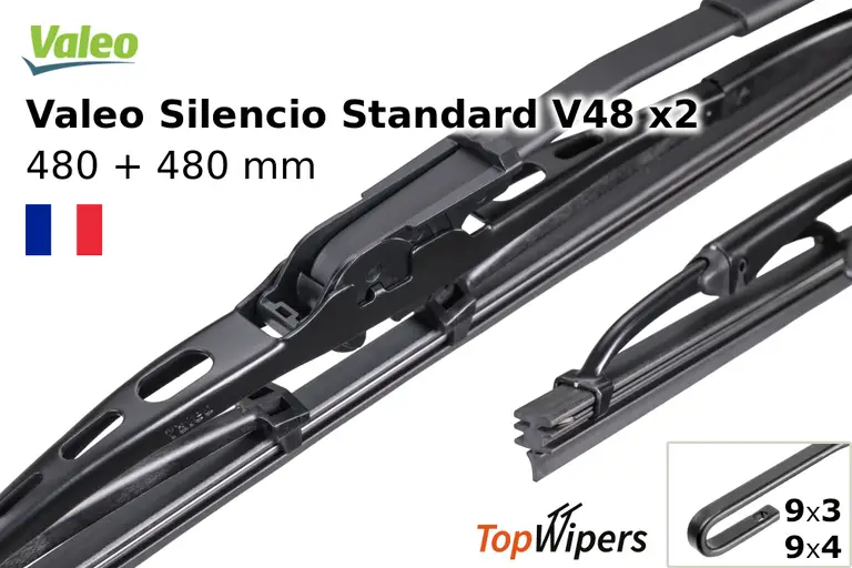 Valeo Silencio Standard V48 + Valeo Silencio Standard V48