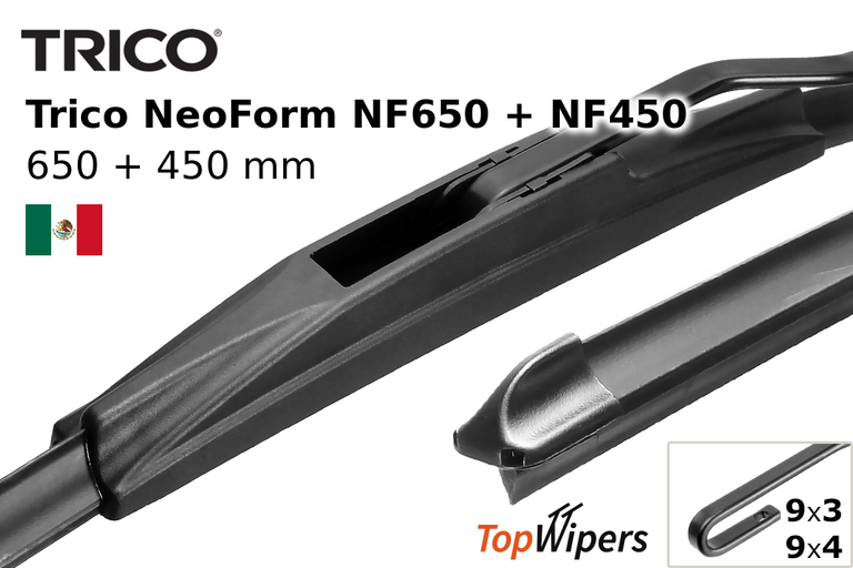 Trico NeoForm NF650 + Trico NeoForm NF450