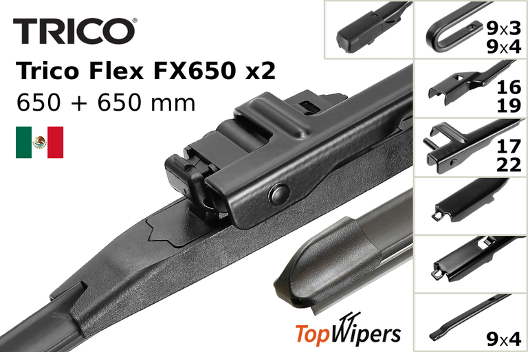 Trico Flex FX650 + Trico Flex FX650