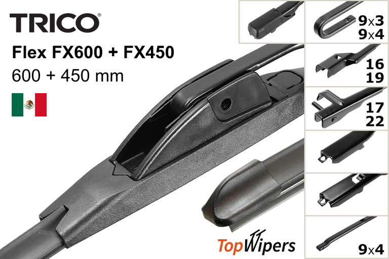 Trico Flex FX600 + Trico Flex FX450