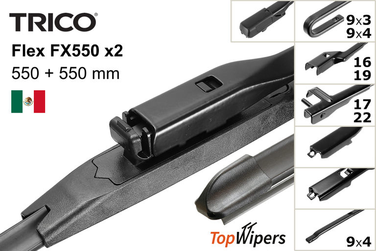 Trico Flex FX550 + Trico Flex FX550