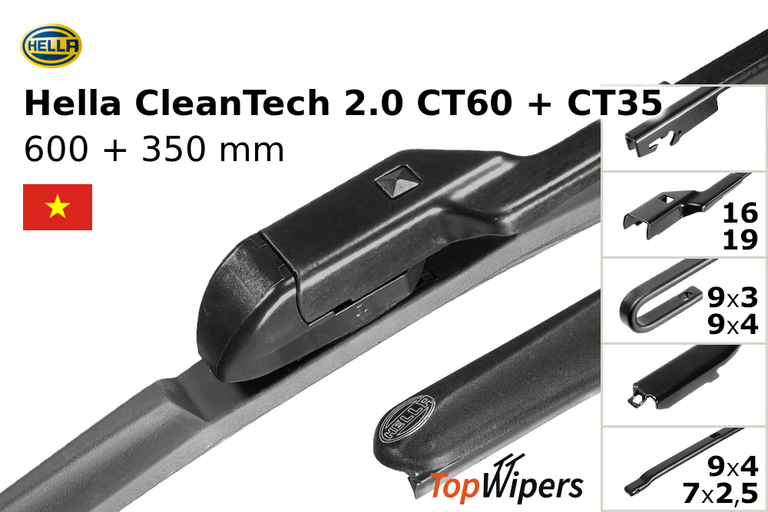 Hella CleanTech 2.0 CT60 + Hella CleanTech 2.0 CT35