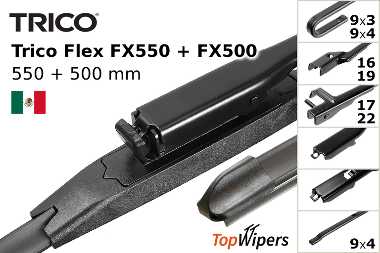 Trico Flex FX550 + Trico Flex FX500