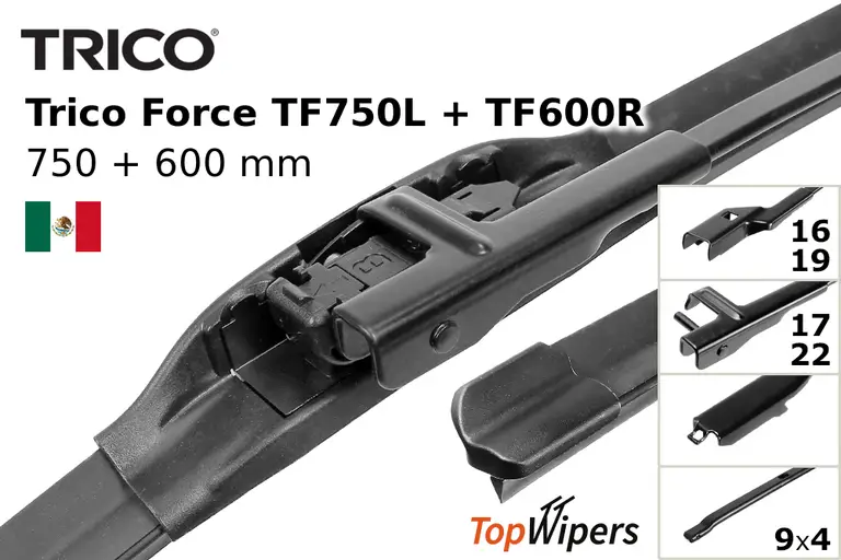 Trico Force TF750L + Trico Force TF600R
