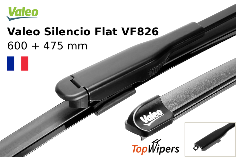 Valeo Silencio Flat VF826