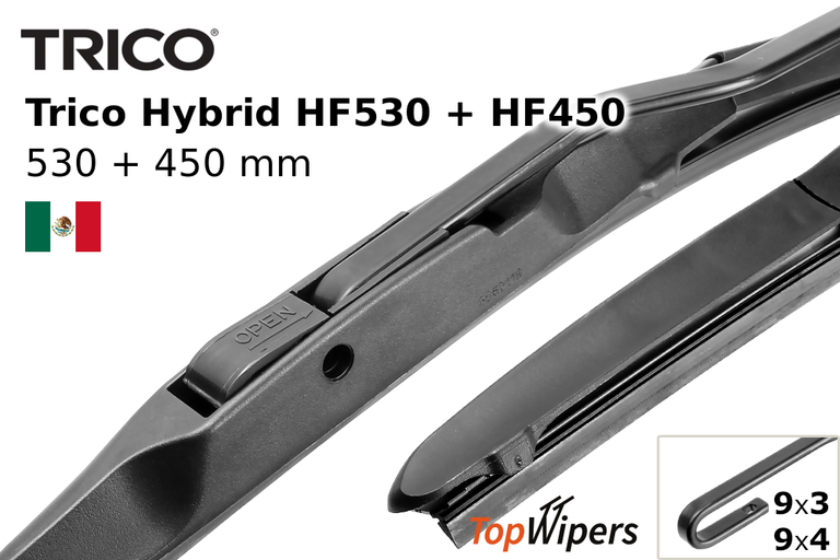 Trico Hybrid HF530 + Trico Hybrid HF450