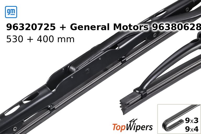 GM 96320725 + General Motors 96380628