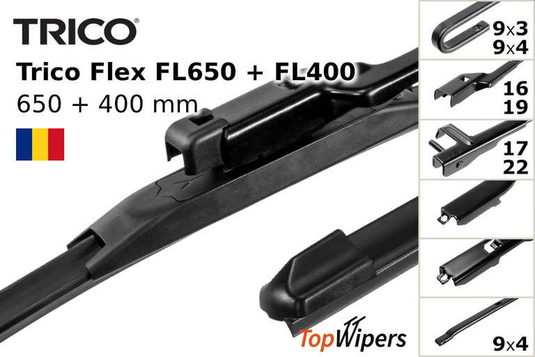 Trico Flex FL650 + Trico Flex FL400