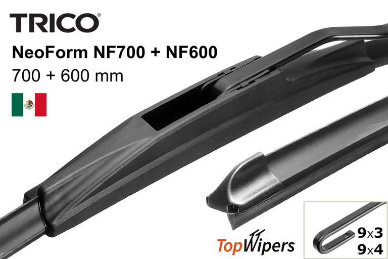 Trico NeoForm NF700 + Trico NeoForm NF600
