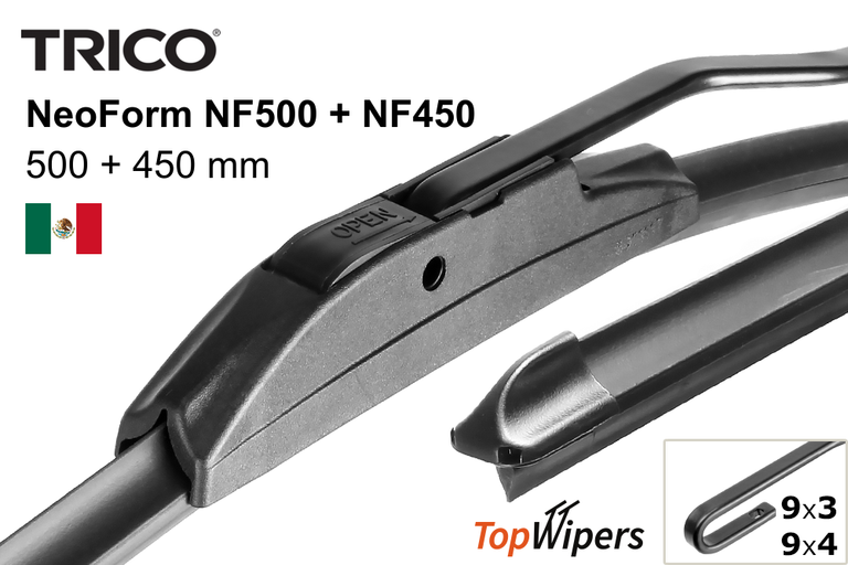 Trico NeoForm NF500 + Trico NeoForm NF450