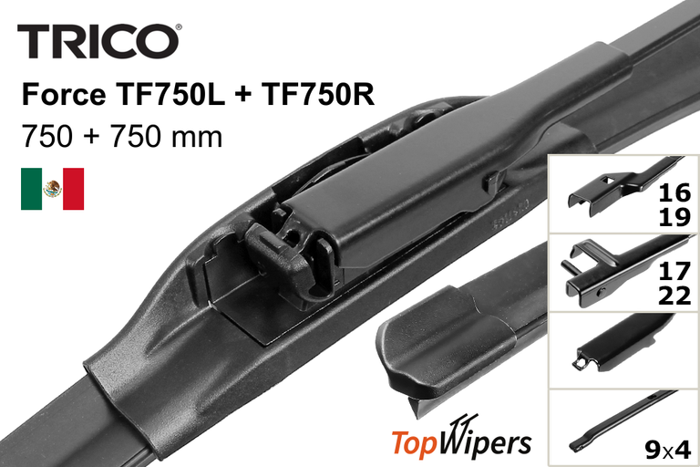 Trico Force TF750L + Trico Force TF750R