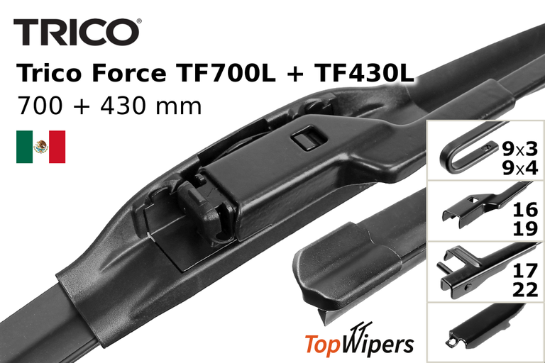 Trico Force TF700L + Trico Force TF430L