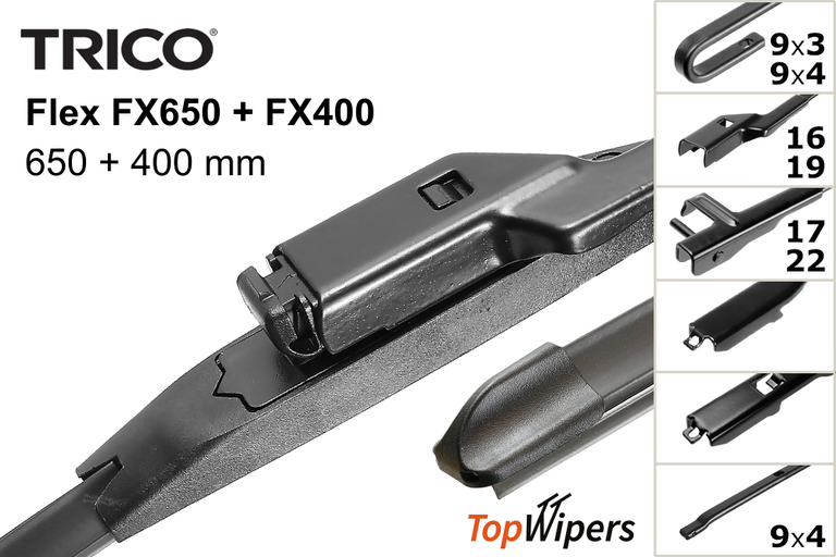 Trico Flex FX650 + Trico Flex FX400