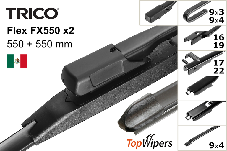 Trico Flex FX550 + Trico Flex FX550