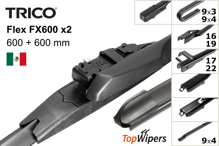 Trico Flex FX600 + Trico Flex FX600